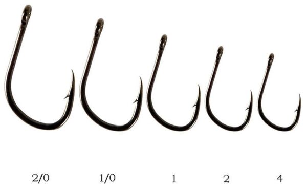 Lineaeffe Carp Hook Rıng Black 1/0 Numara