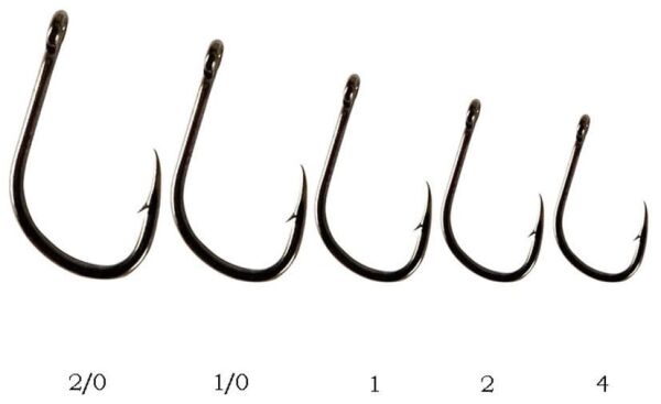 Lineaeffe Carp Hook Rıng Black 1/0 Numara