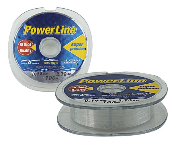 Power line Super Premıum 100 m.Bobin Misina 0,24 mm
