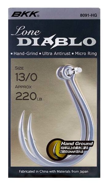 BKK Lone Diablo Olta İğnesi - A-ES-8910-11 7/0