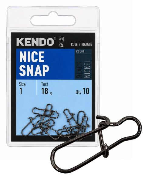Kendo Nice Snap 10 Adet ( Rapala Klips) 0#