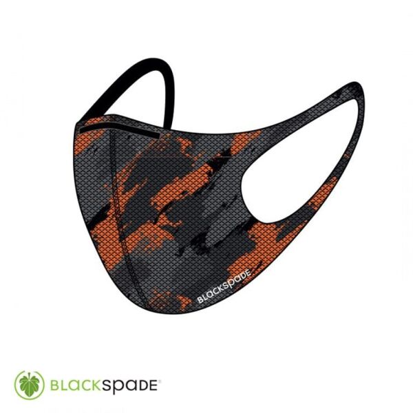 BLACKSPADE Unisex Koruyucu Maske Dağınık Desen - 2160.90021DAD.M