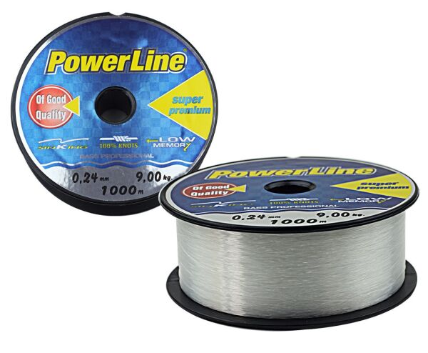Power line Super Premıum 1000 m.Bobin Misina 0,60 mm