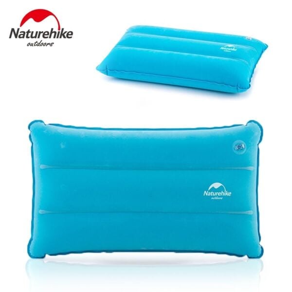 Naturehike UltraLight Katlanabilir Şişme Yastık Sky Blue