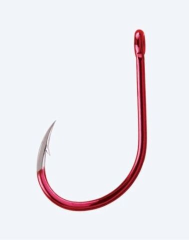 BKK Red Octopus Beak Straight Eye Olta İğnesi 6/0