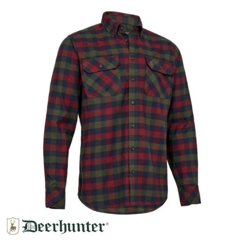 DEERHUNTER Cooper Kırmızı Kareli Gömlek 41/42