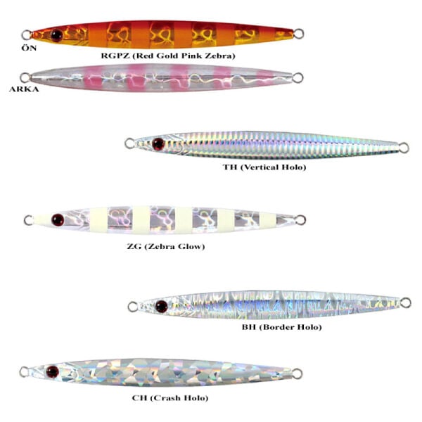 Shout Jig Lance 100gr 15cm Jig Metal Yem RGPZ