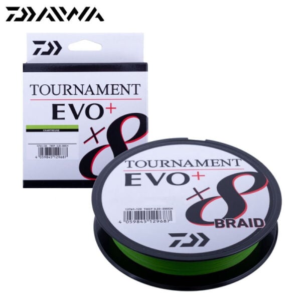 Daiwa Tournament EVO+ 8B Chartreuse İp Misina (135m) 0,20