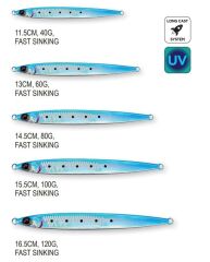 Savage Gear Sardine Slider 15.5 cm 100 gr Sahte Balık UV White Glow