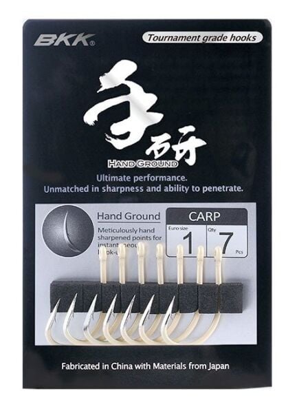 BKK Carp Hook Hand Ground Olta İğnesi 6