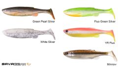 Savage gear LB 3D Fat Minnow T-Tail 10.5cm 11g Sahte Balık Green Pearl Silver