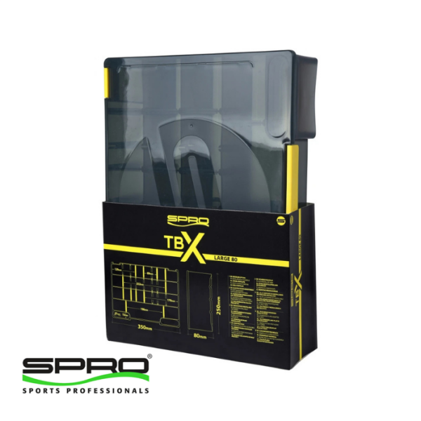 SPRO TBX50L  35x25x5CM Koyu Yem Kutusu