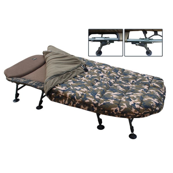 Kudos KDSK-01 Camo 8 Ayak, Uyku Tulumlu Kampet 210*82*Y32-45CM