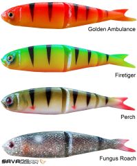 Savage gear Lb Soft Play 9,5 cm Sahte Balık Golden Ambulance
