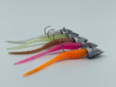 Kendo Karides Kokulu LRF Silikonu 2 ınch Sahte Balık 06