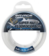 Savage Gear Super Hard Fluorocarbon 50 M Clear 0.45 MM 10.70 KG 23.58 LB