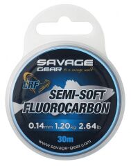 Savage Gear Semi-Soft Fluorocarbon Lrf 30 M Clear 0.19 MM 2.22 KG 4.89 LB