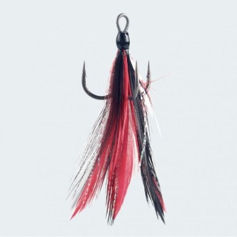 BKK Feathered Spear 21-SS Üçlü Olta İğnesi 8 3 Pcs