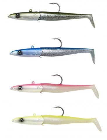 Savage gear Sandeel 20 cm 265 gr 2+1 Sahte Balık Chartreuse Glow