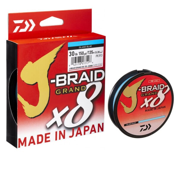 Daiwa JB Grand 8B 135 M Blue İp Misina 0,22MM