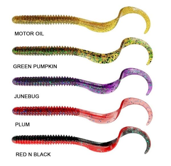 Savage Gear Rib Worm 10.5cm 5gr 10 Adet Sahte Balık Green Pumpkin