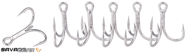 Savage gear Big Fish Treble 2 Numara 6 Adet