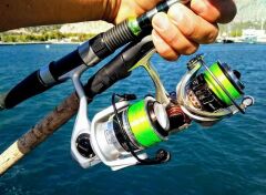 Okuma X-PE Dynema 8 Kat 250 mt Green Örgü İp 0,10 mm