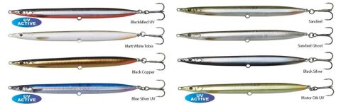 Savage gear Sandeel Pencil 125 mm 19 gr Sahte Balık Black Silver