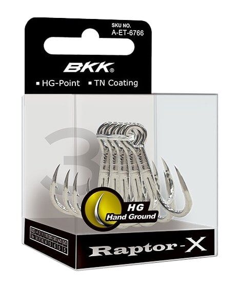 BKK Raptor-X Üçlü Olta İğnesi 6