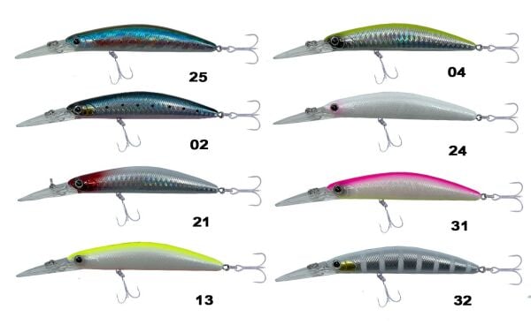 Kendo Deep Minnow 95mm 13gr Sahte Balık 32