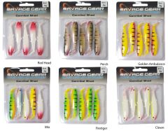Savage gear Cannibal 8cm 5 Adet Sahte Balık Perch