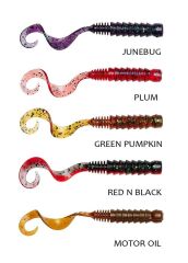 Savage Gear Pro Grub 5 cm 0.8 gr 8 Adet Red n Black
