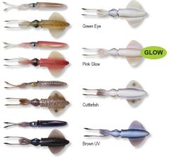 Savage gear Swim Squid 9.5cm 5g 4 Adet Sahte Balık Pink Glow