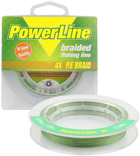 Power Lıne Classic Braid 4x 120 mt Örgü İp (Yeşil) 0,12 mm