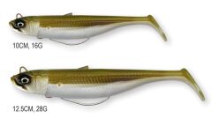 Savage Gear Savage Minnow Weedless 10 cm 16 gr 2+1 Khaki