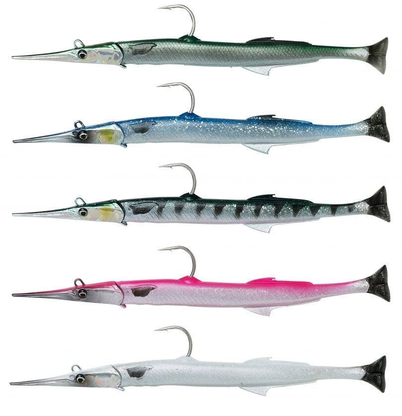 Savage gear Needlefish Pulsetail 2+1 14 cm 12g Sahte Balık Pink Silver