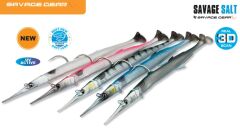 Savage gear Needlefish Pulsetail 2+1 23 cm 55g Sahte Balık Pink Silver
