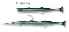 Savage gear Needlefish Pulsetail 2+1 23 cm 55g Sahte Balık Pink Silver