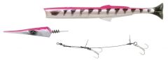 Savage gear Lıne Thru Needlefish Pulsetail 2+1  30cm 85gr Sahte Balık Pink Barracuda