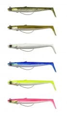 Savage Gear Sandeel V2 Weedless 11.5 cm 22 gr 2+1 Blue Pearl Silver