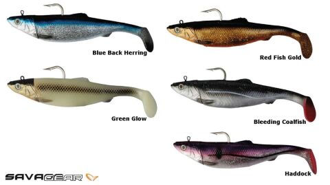 Savage gear 3D Herring Big Shad 25cm 300g 1 Adet Sahte Balık Red Fish Gold