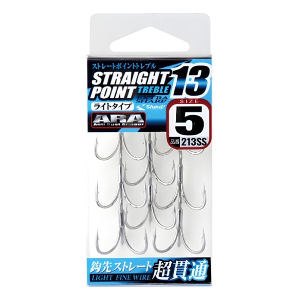 Shout Straight Point 13 Silver Üçlü İğne (8AD) NO12