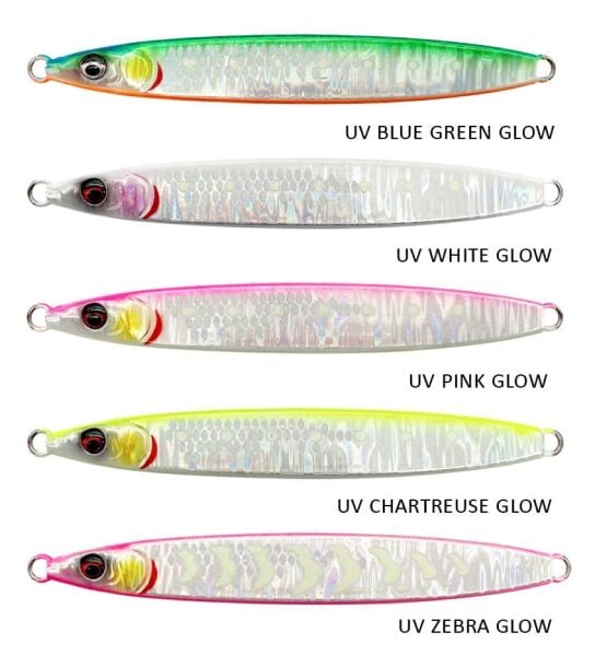 Savage Gear Sardine Glider 14.5 cm 150 gr Sahte Balık UV Zebra Glow