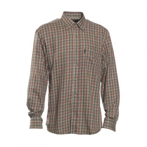 T. DEERHUNTER Waylon 499 Red Kareli  Uzun Kol Gömlek 41/42