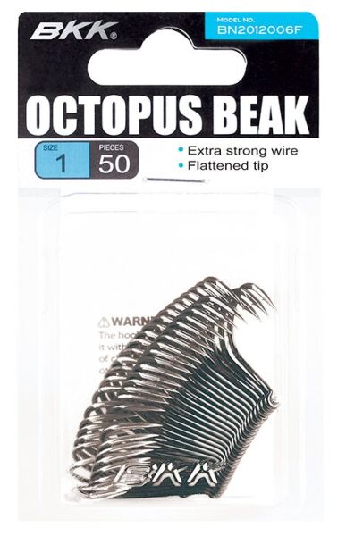 BKK Octopus Beak Olta İğnesi 50 Adet 3/0