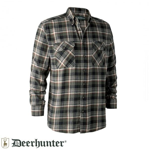 DEERHUNTER Marvin Yeşil Kareli Gömlek DEERHUNTER Marvin Yeşil Kareli Gömlek 39/40