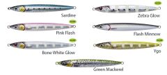 Savage gear 3D Slim Jig Minnow 60 gr 12,5 cm Sahte Balık Glow Zebra