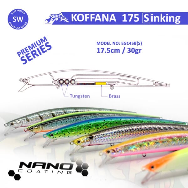 Strike Pro Koffana 175S Suni Yem SIN064G-LU
