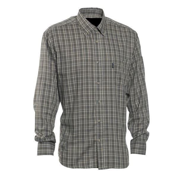 T. DEERHUNTER Waylon 399 Yeşil Kareli Uzun Kol Gömlek 41/42