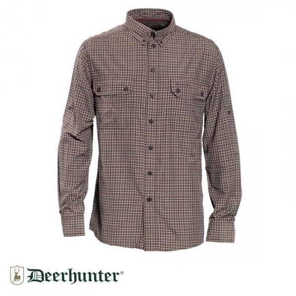 T. DEERHUNTER Tucker 399 Bamboo Uzun Kol Gömlek 45/46